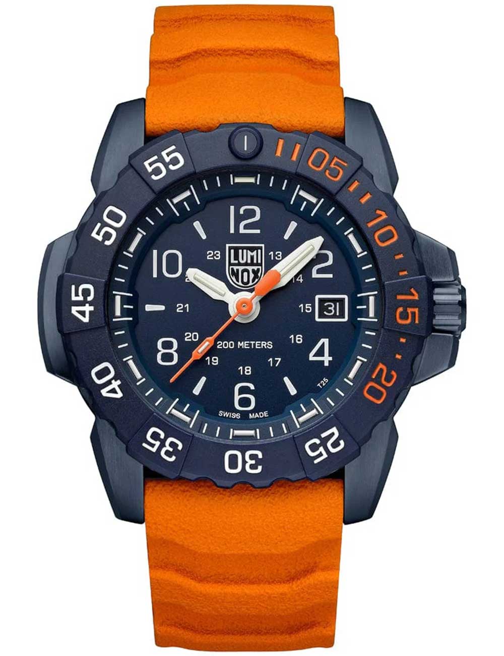 Luminox XS.3253.CBNSF.SET vyriškas laikrodis Navy Seal Back to the Blue 45mm 20ATM