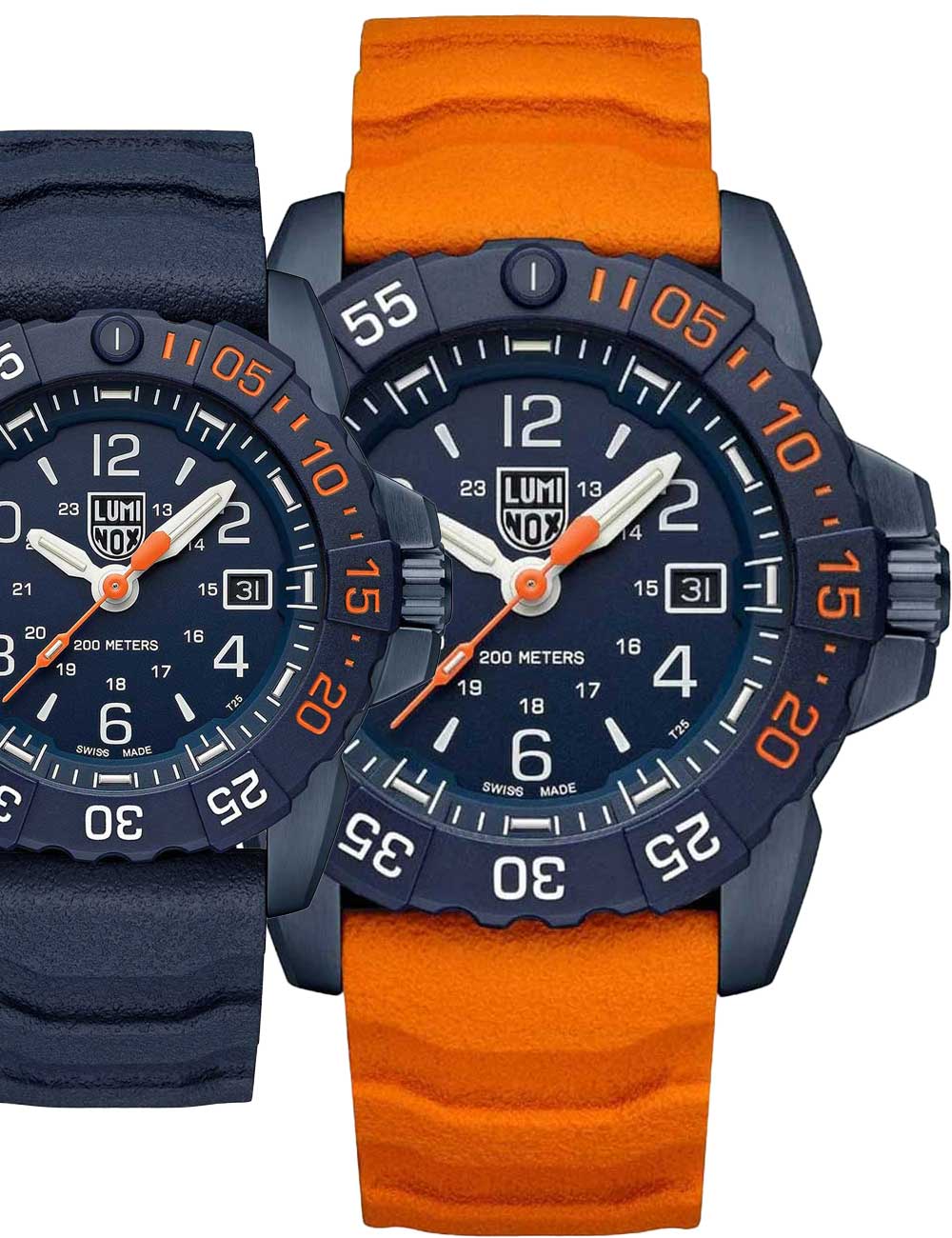 Luminox XS.3253.CBNSF.SET vyriškas laikrodis Navy Seal Back to the Blue 45mm 20ATM