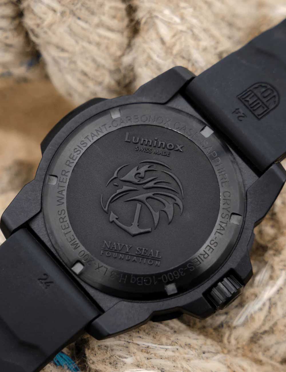 Luminox XS.3601.BO.NSF vyriškas laikrodis Navy Seal 45mm 20ATM