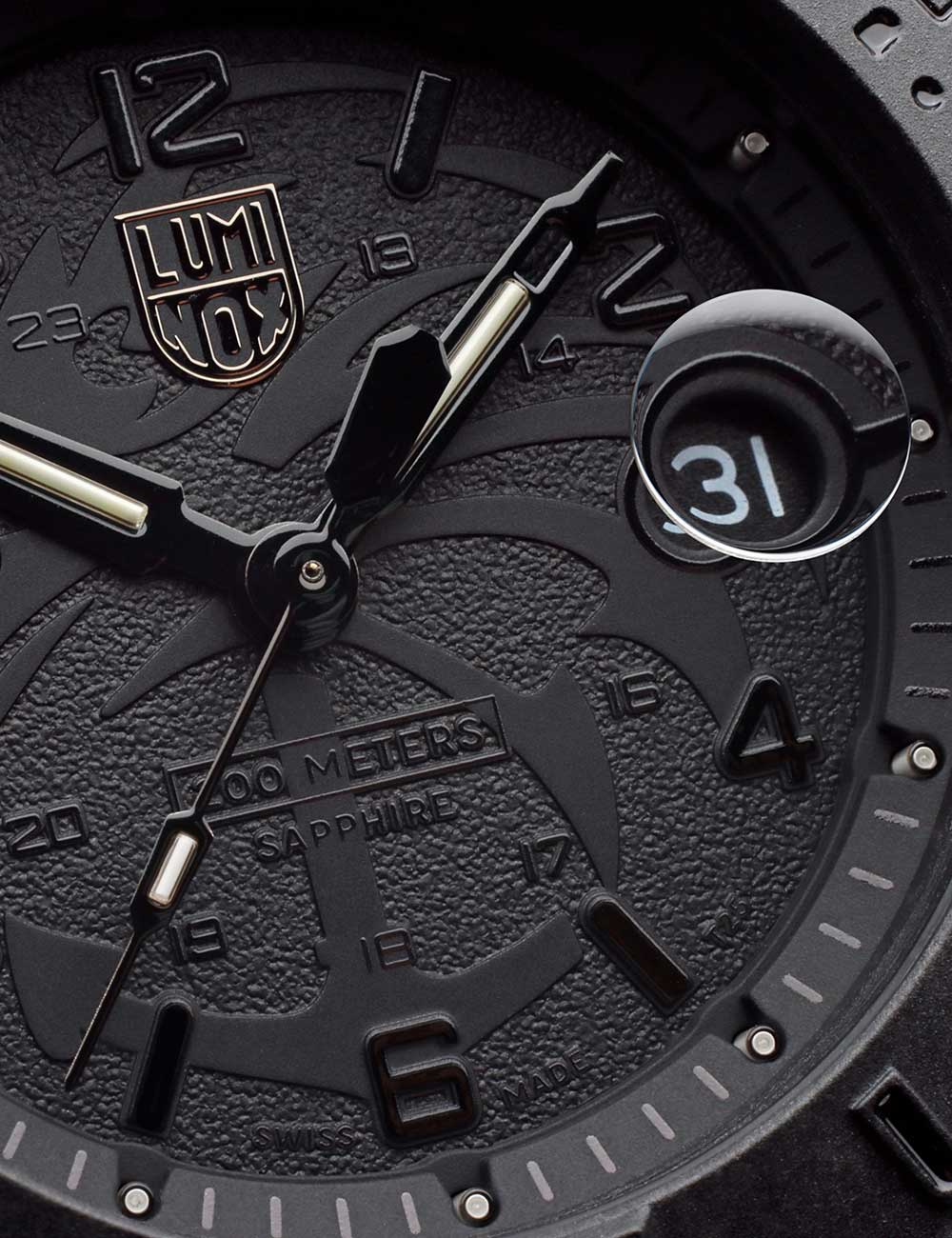 Luminox XS.3601.BO.NSF vyriškas laikrodis Navy Seal 45mm 20ATM