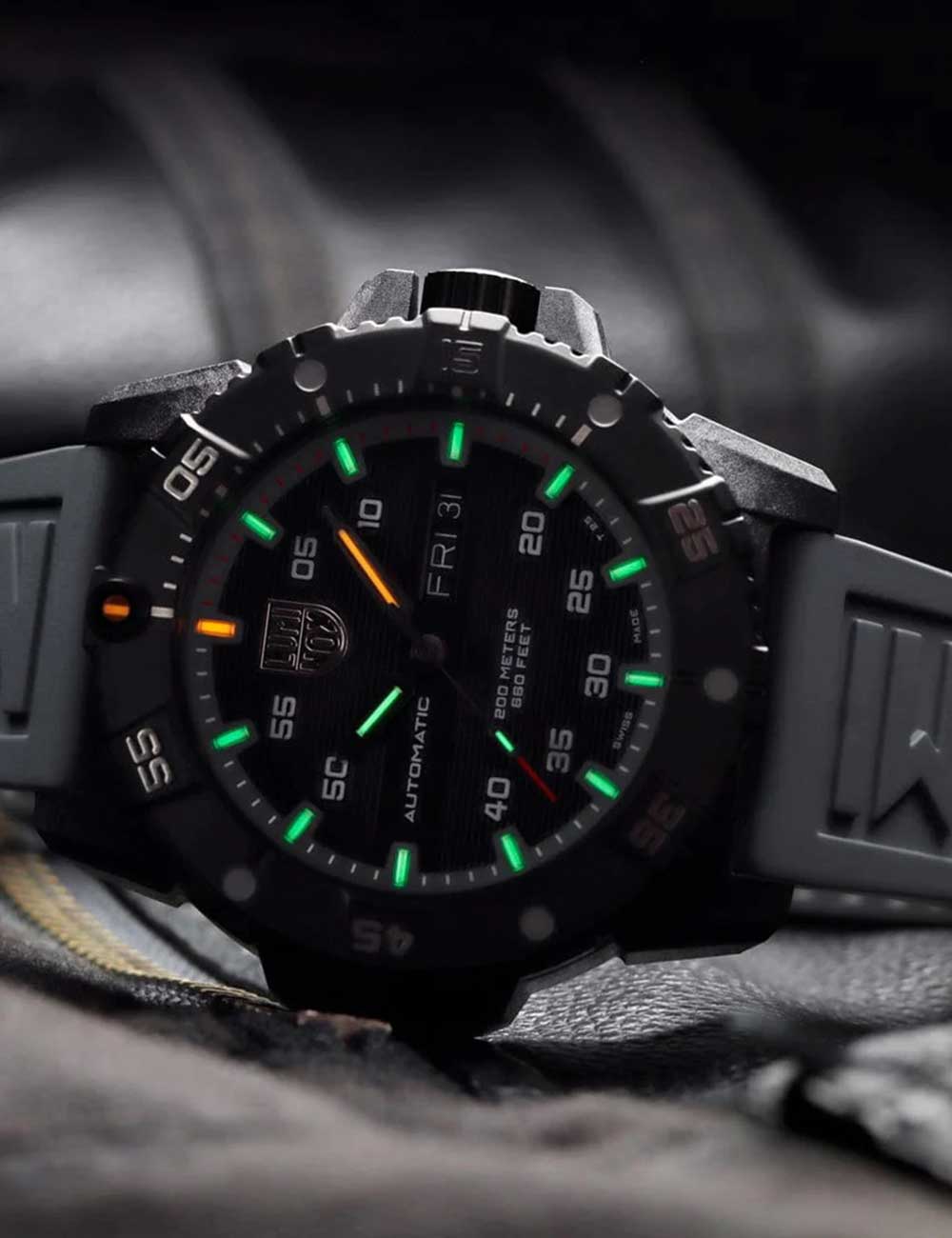 Luminox XS.3862 vyriškas laikrodis Master Carbon Seal Automatic 45mm 20ATM