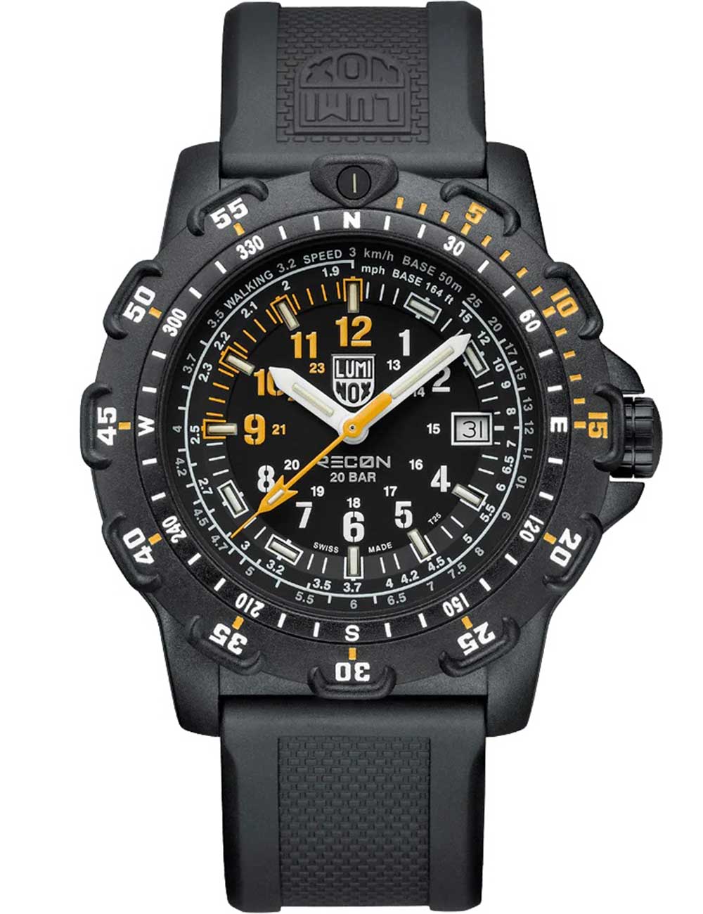Luminox XL.8825.H.SET vyriškas laikrodis RECON Point Man Set 45mm 20ATM