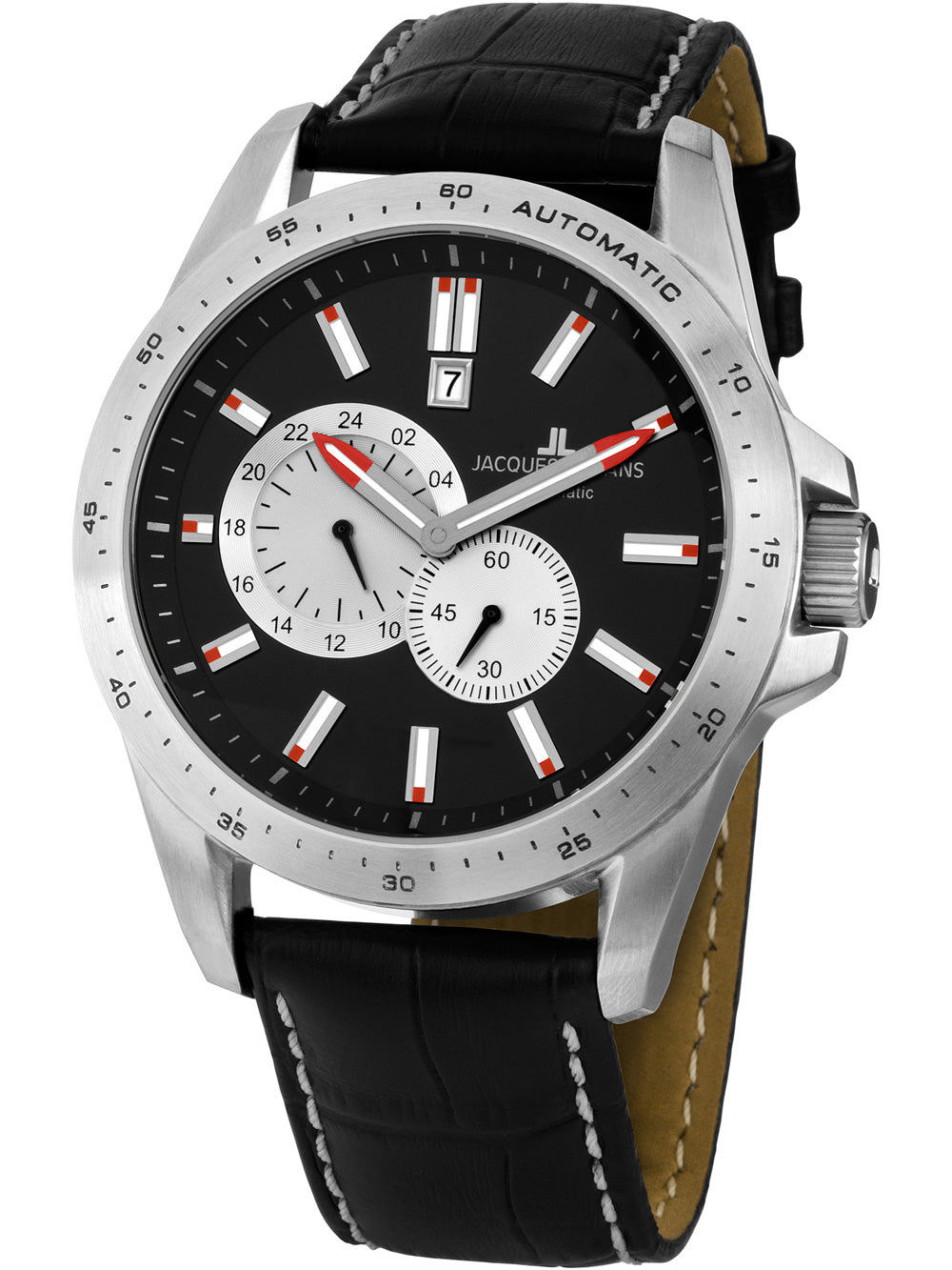 Jacques Lemans 1-1775A Liverpool Automatic vyriškas laikrodis 48mm 10 ATM