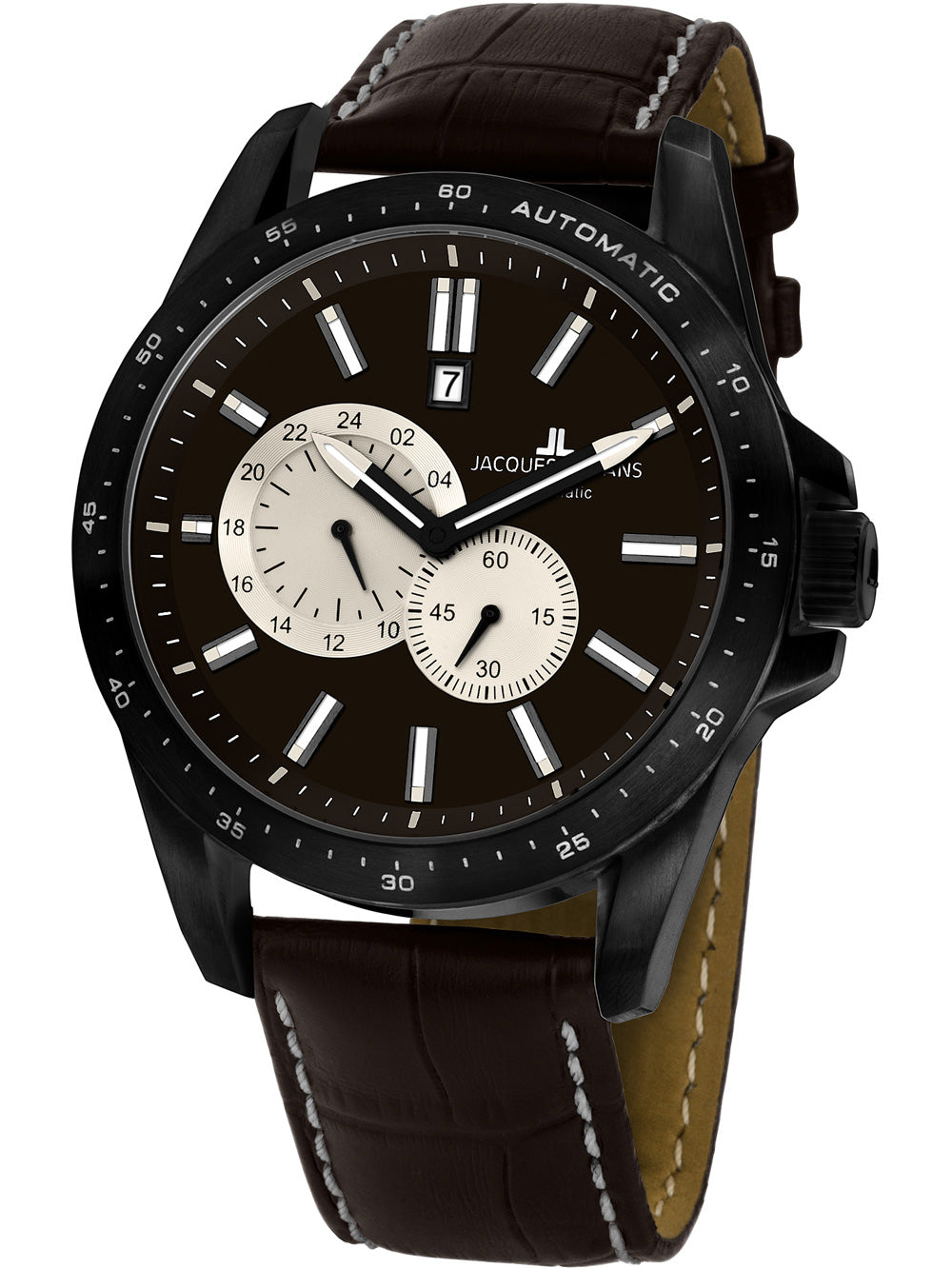 Jacques Lemans 1-1775E Liverpool Automatic vyriškas laikrodis 50mm 10 ATM