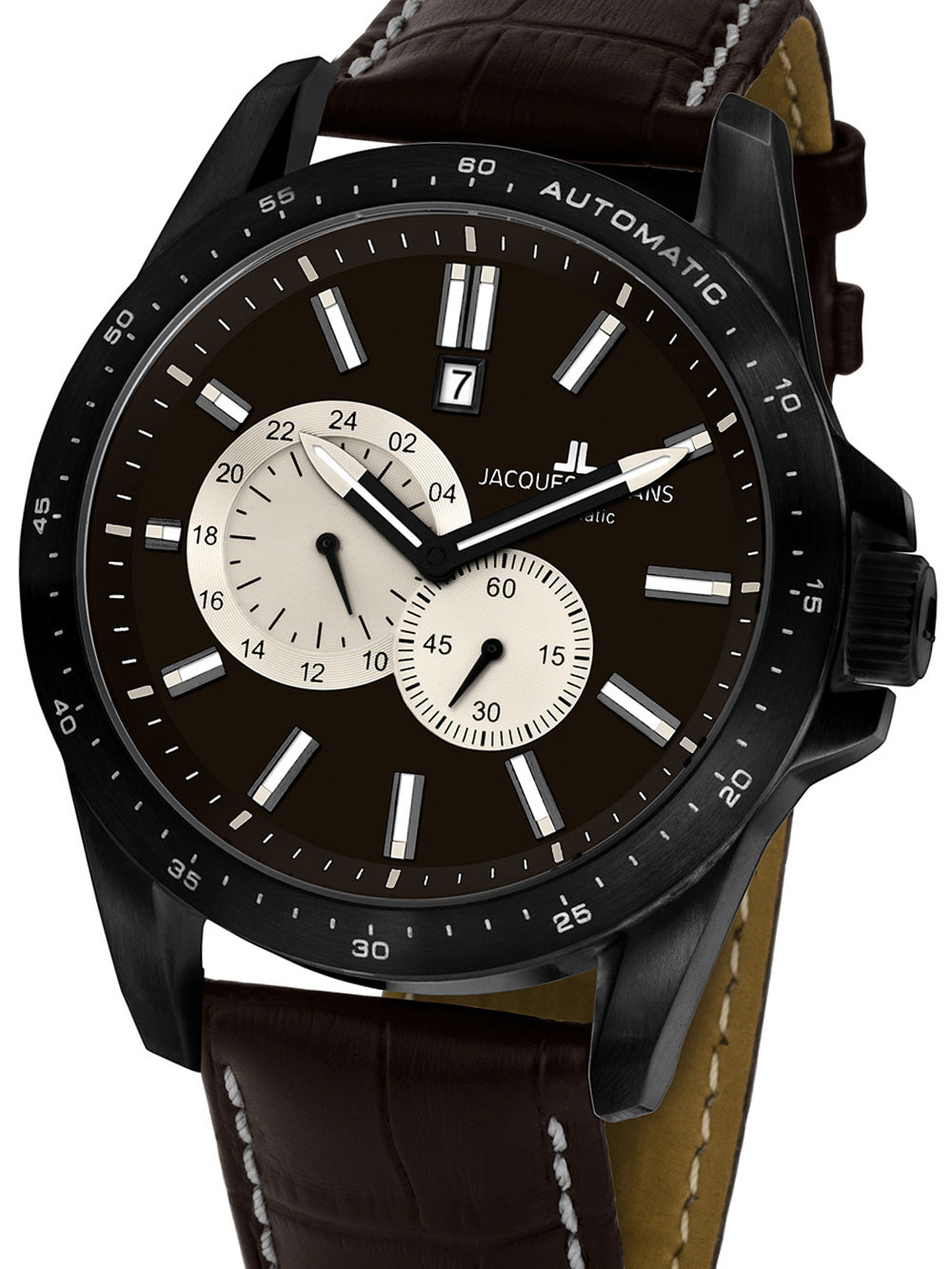 Jacques Lemans 1-1775E Liverpool Automatic vyriškas laikrodis 50mm 10 ATM