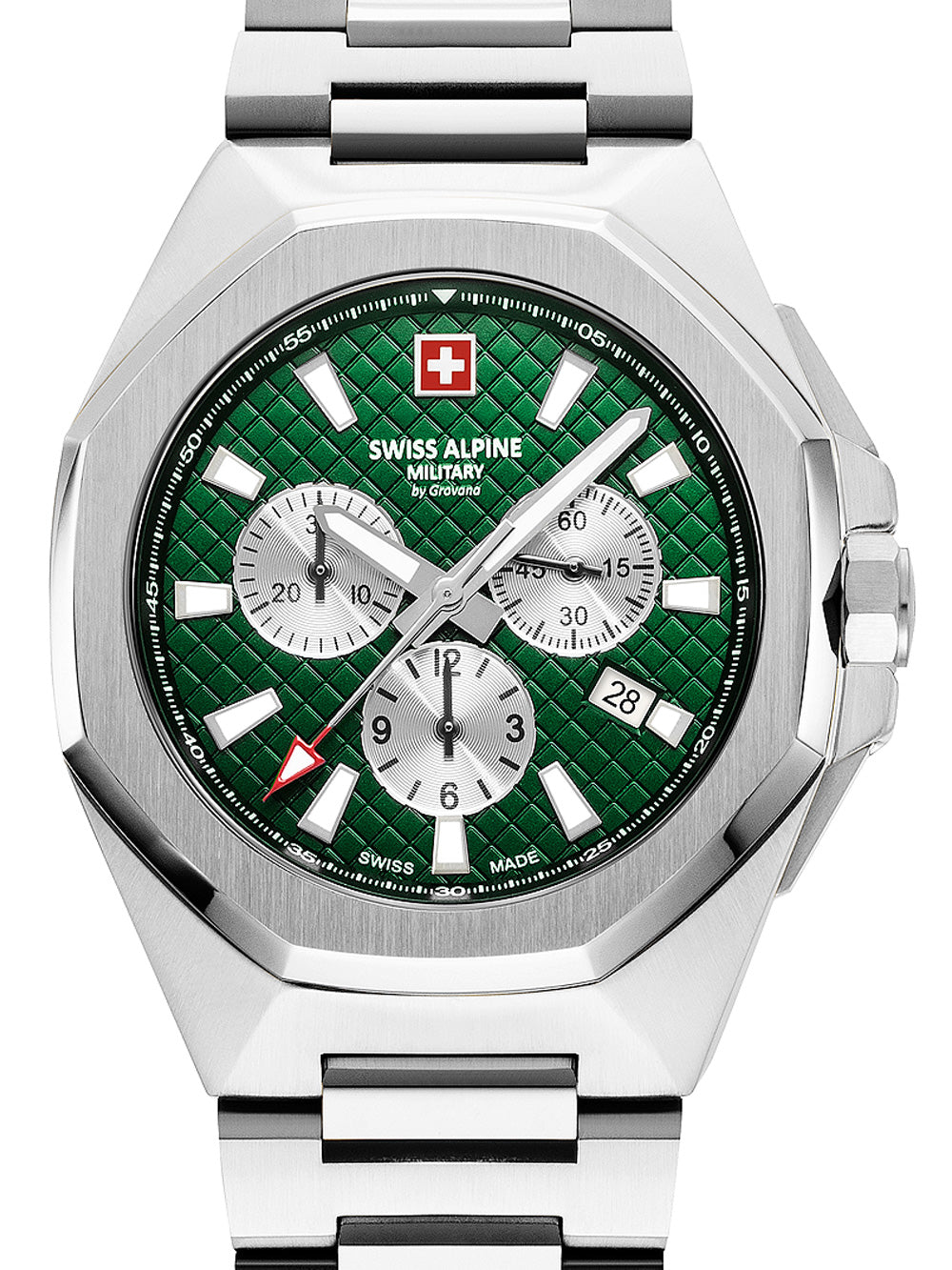 Swiss Alpine Military 7005.9134 Typhoon Vyriškas Chronografas 42mm 10ATM