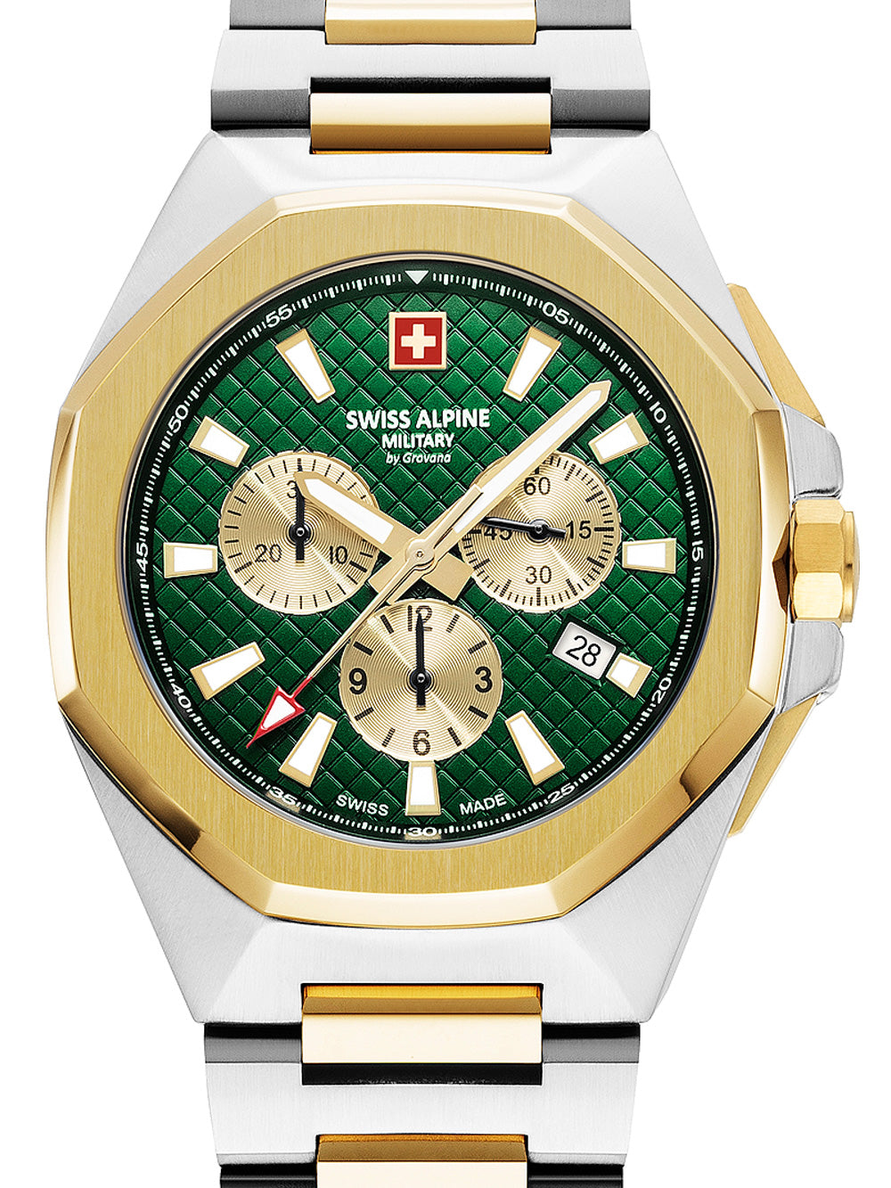 Swiss Alpine Military 7005.9144 Typhoon Vyriškas Chronografas 42mm 10ATM