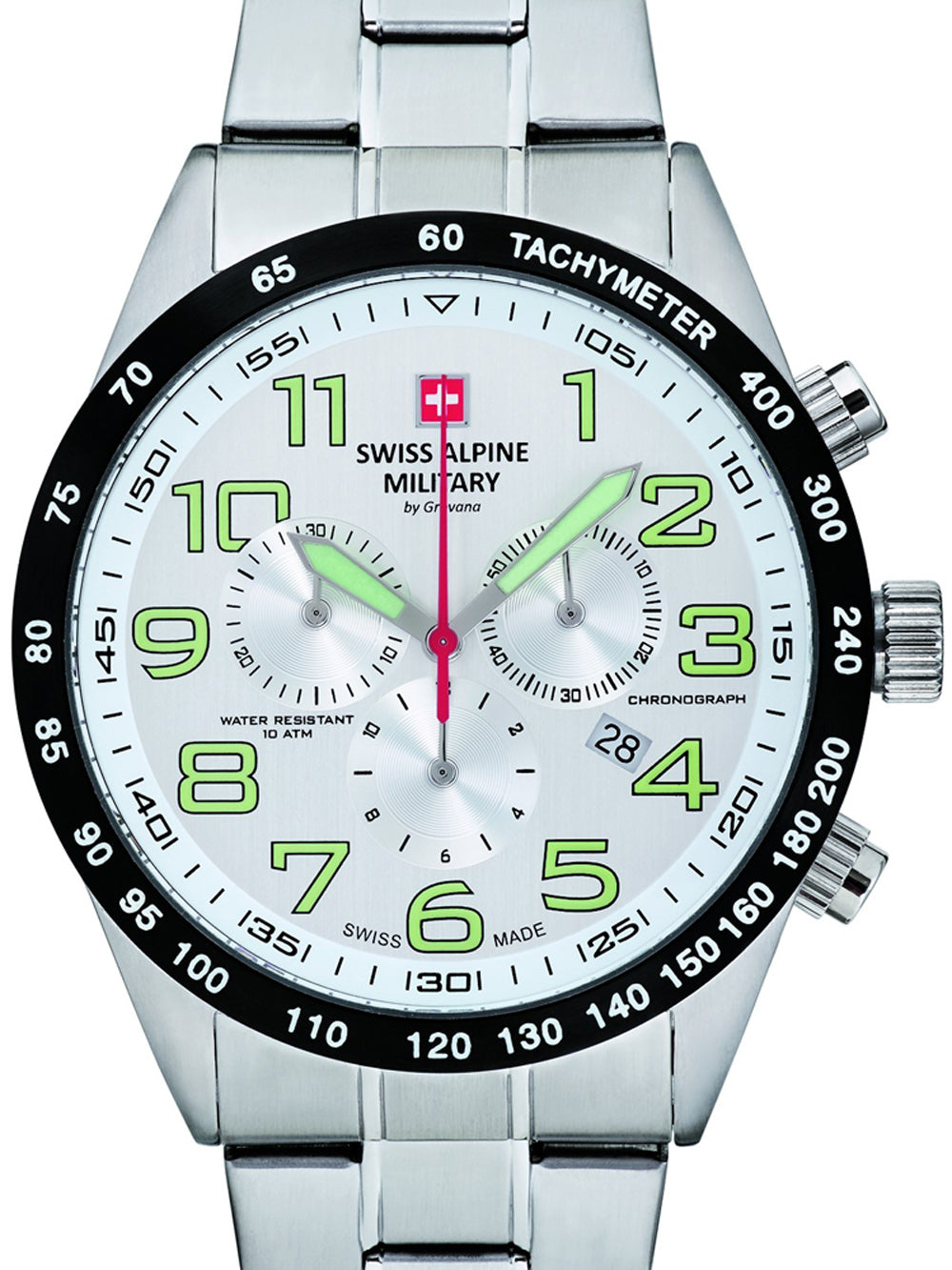 Swiss Alpine Military 7047.9132 Chronograph vyriškas laikrodis 43mm 10ATM