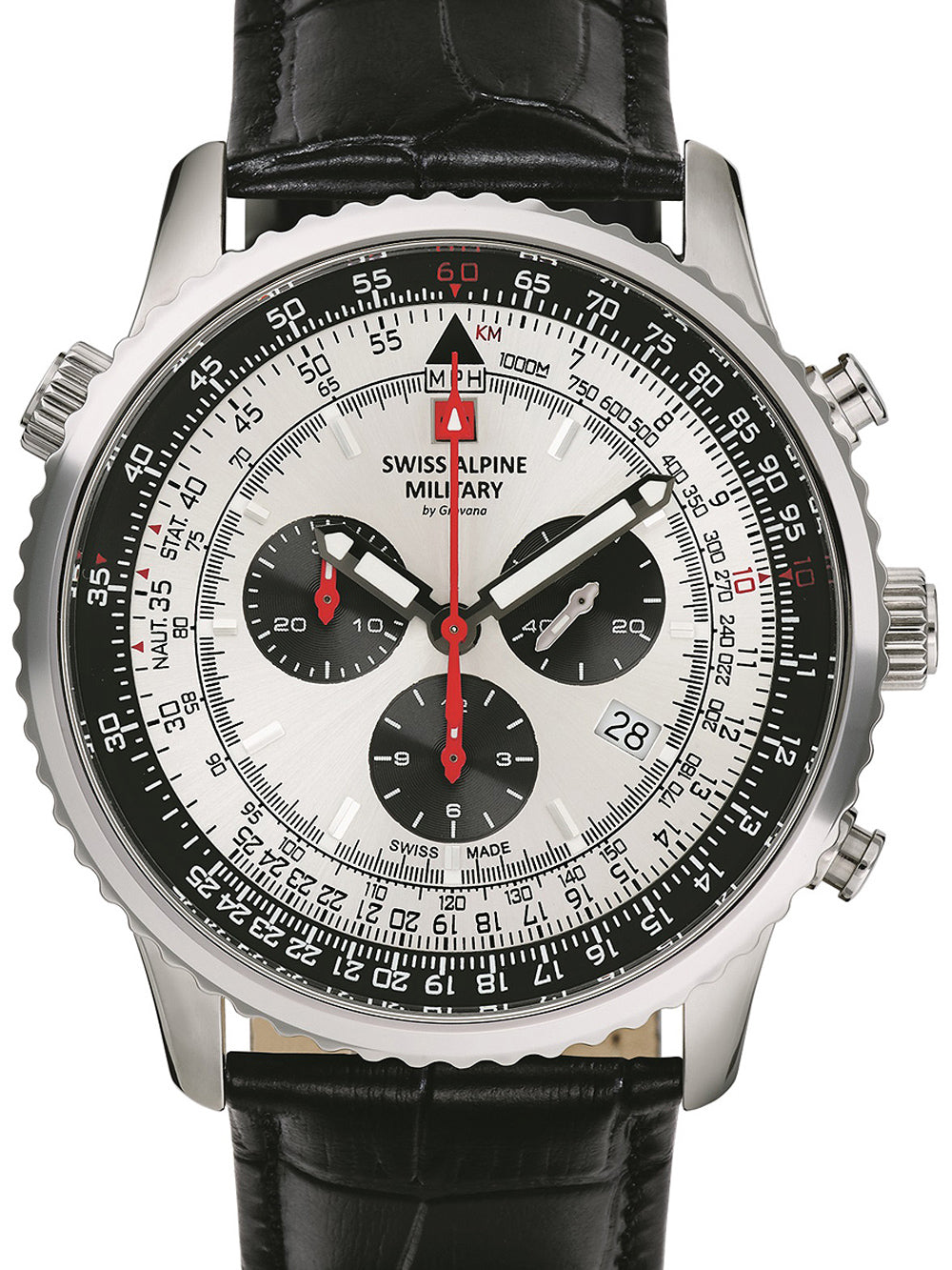Swiss Alpine Military 7078.9538 chrono men`s 45mm 10ATM