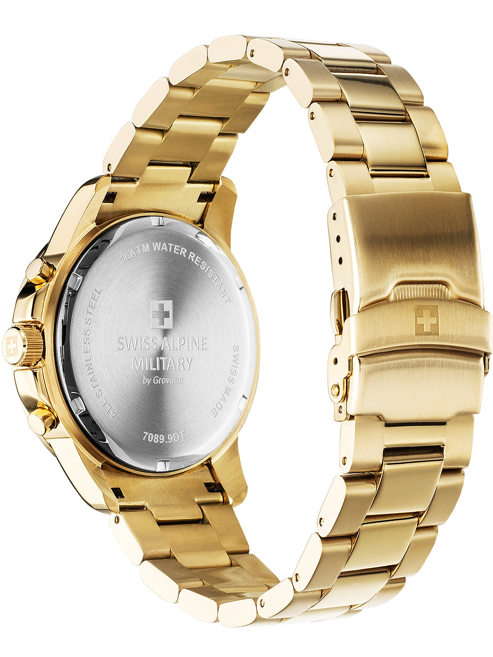 Swiss Alpine Military 7089.9111 Chronografas Vyriškas laikrodis 44mm 10ATM