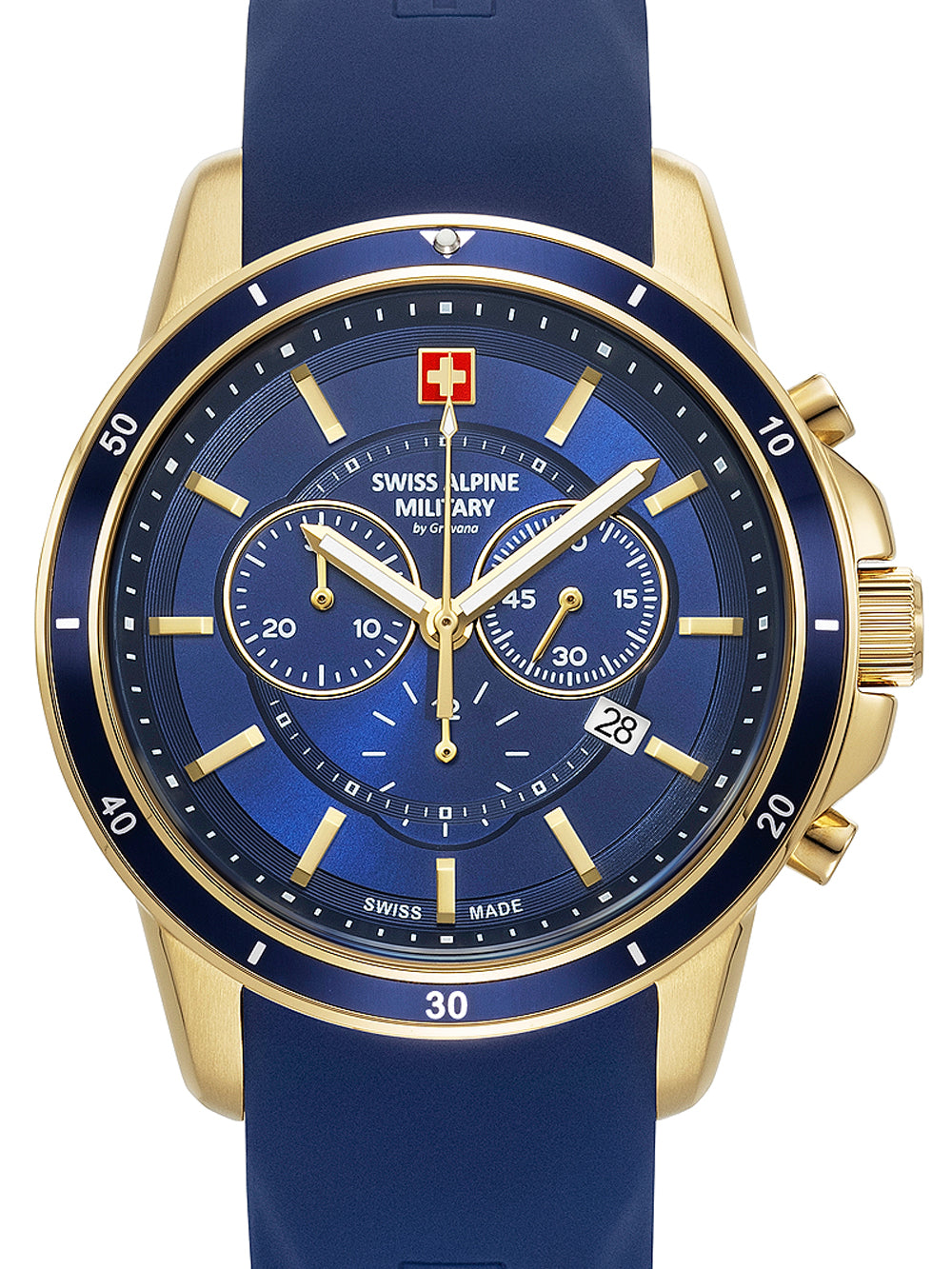 Swiss Alpine Military 7089.9815 Chronografas Vyriškas laikrodis 44mm 10ATM