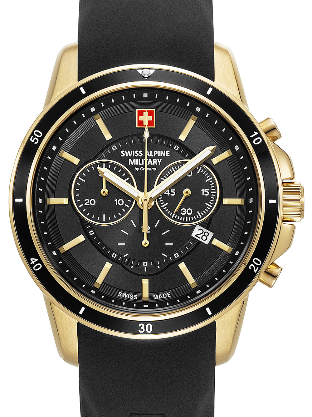 Swiss Alpine Military 7089.9817 Chronografas Vyriškas laikrodis 44mm 10ATM