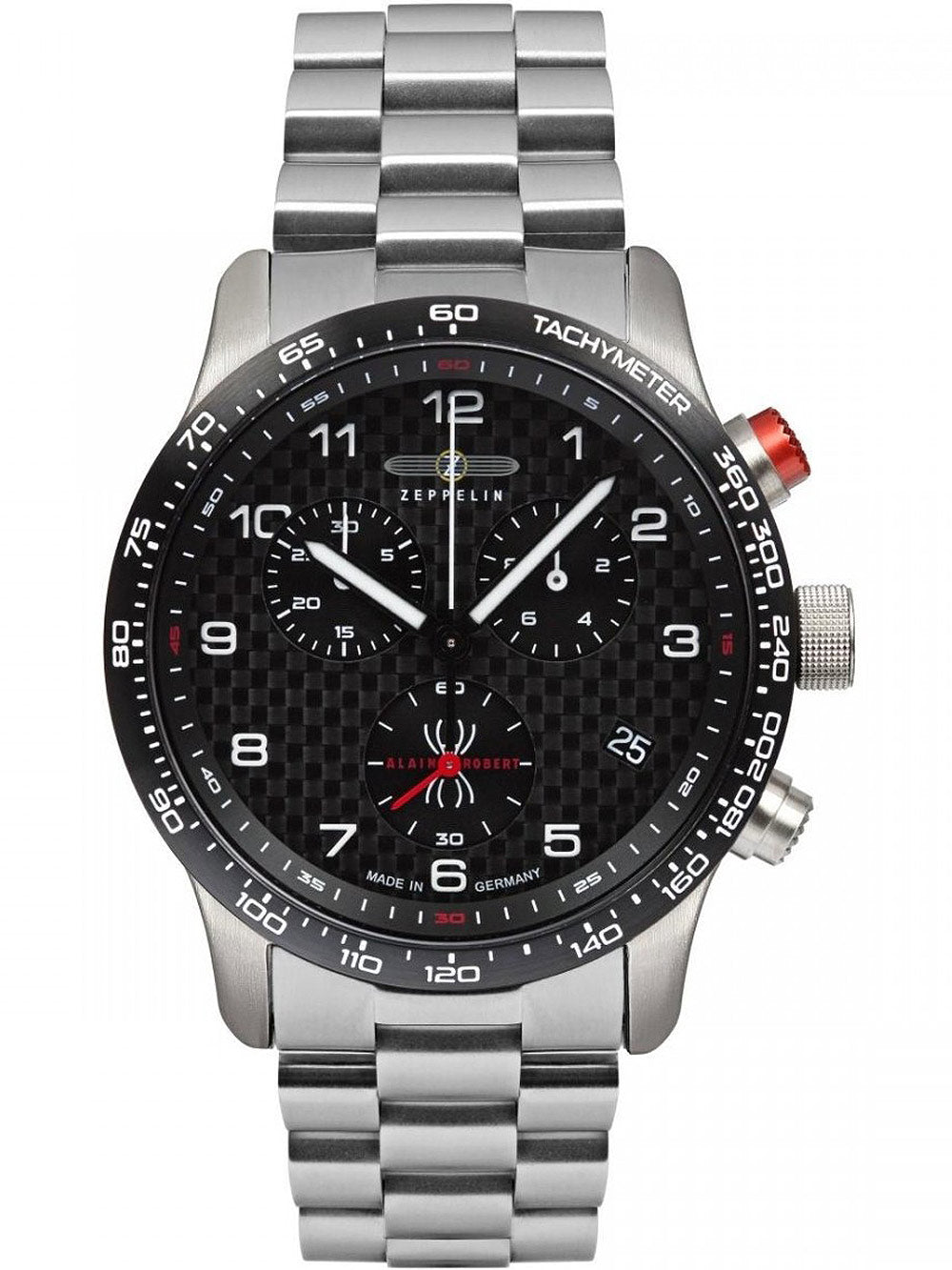 Zeppelin 7294M-4 Night Cruise Chronografas Limited Vyriškas laikrodis 43mm 10ATM