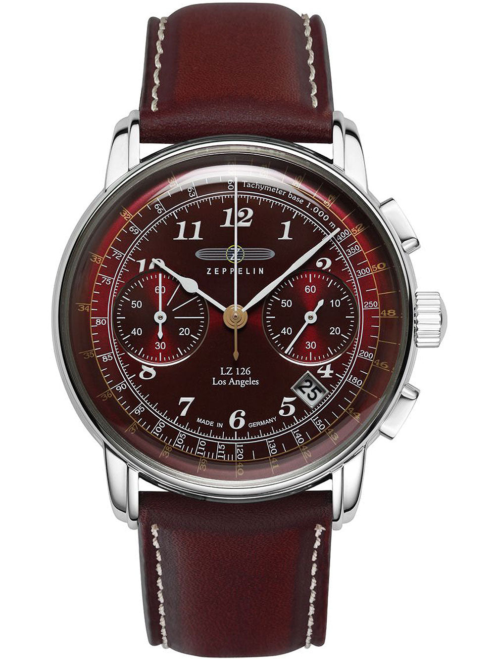 Zeppelin 7614-6 LZ126 Los Angeles Chronografas 43mm 5ATM