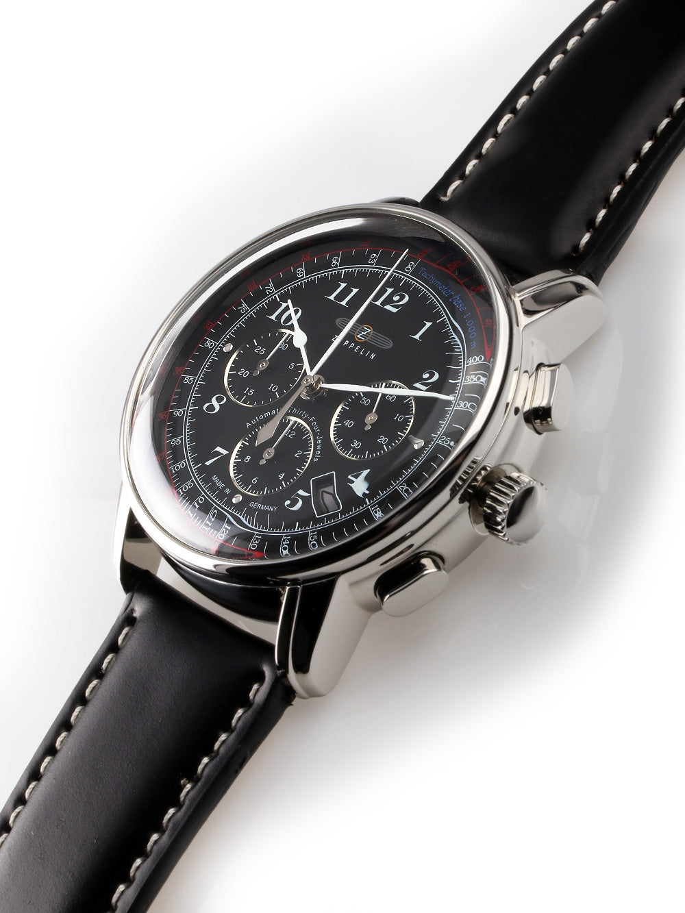 Zeppelin 7624-2 Los Angeles Automatinis vyriškas 42mm 5 ATM
