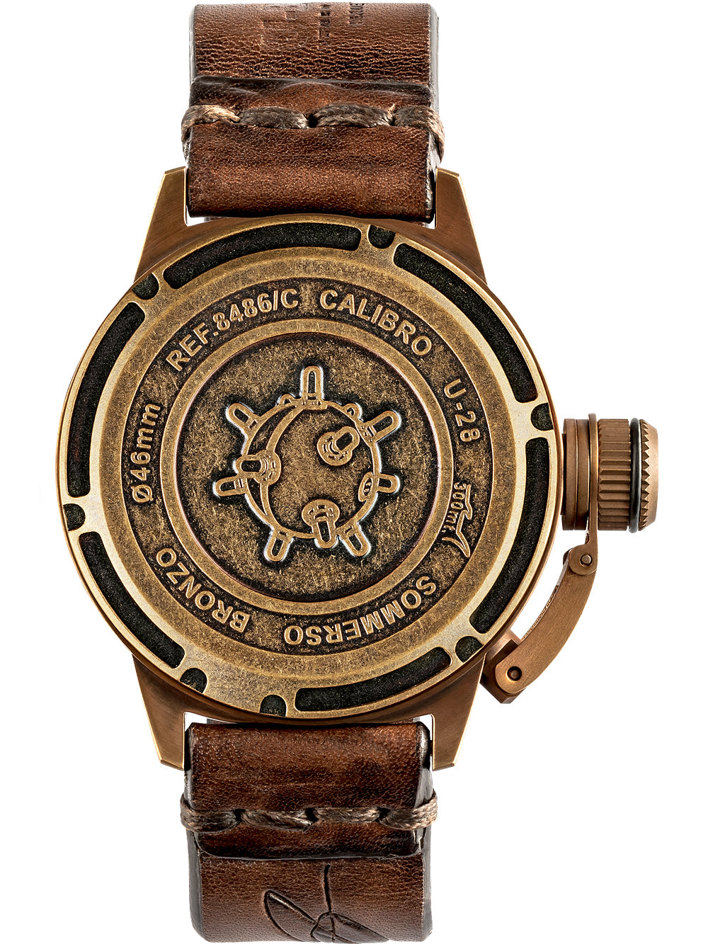 U-Boat 8486/C Sommerso Bronzinė Automatinis 46mm 30ATM