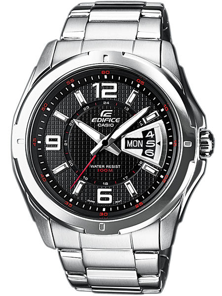 CASIO EF-129D-1AVEF EDIFICE vyriškas laikrodis 45mm 10 ATM