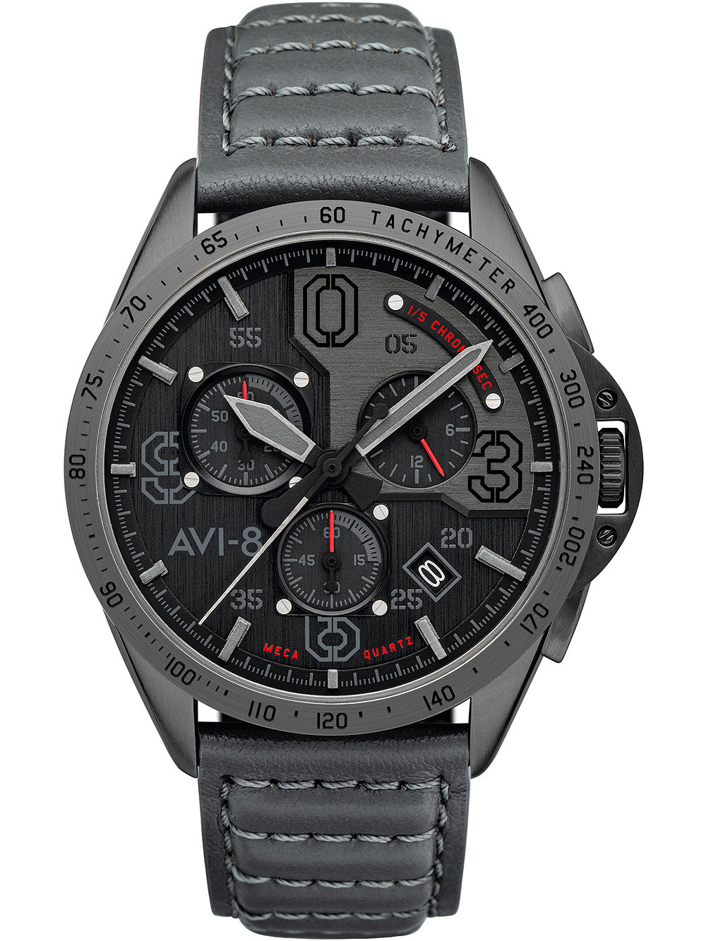AVI-8 AV-4077-03 P-51 Mustang Chronografas 43mm 5ATM
