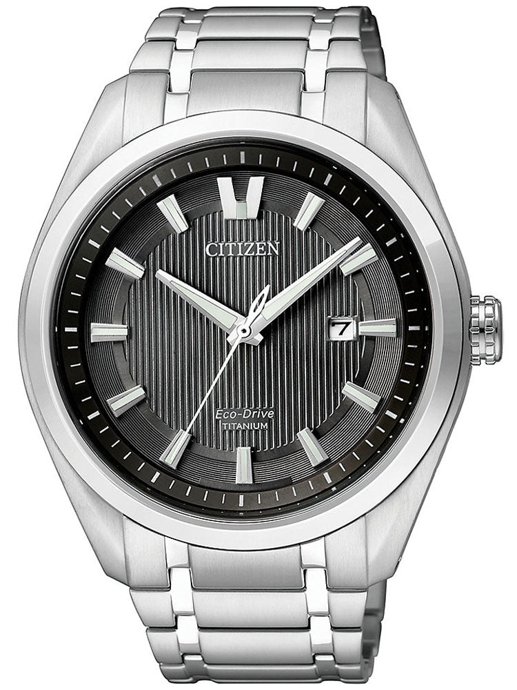 Citizen AW1240-57E Eco-Drive Super-Titanium vyriškas laikrodis 42mm 10 ATM