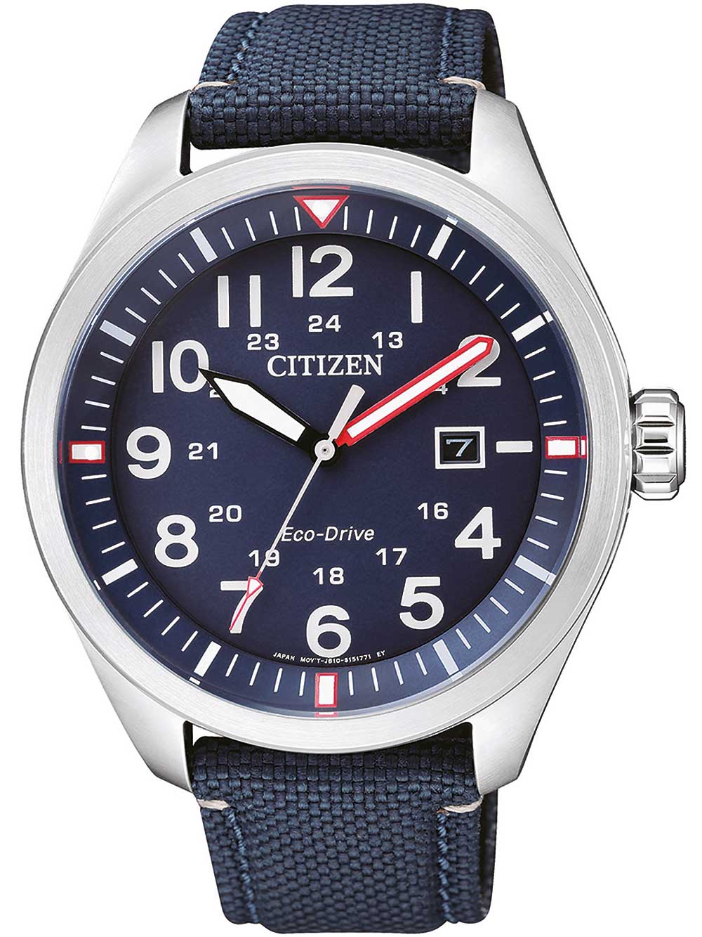 Citizen AW5000-16L Eco-Drive Sports vyriškas laikrodis 43mm 10 ATM