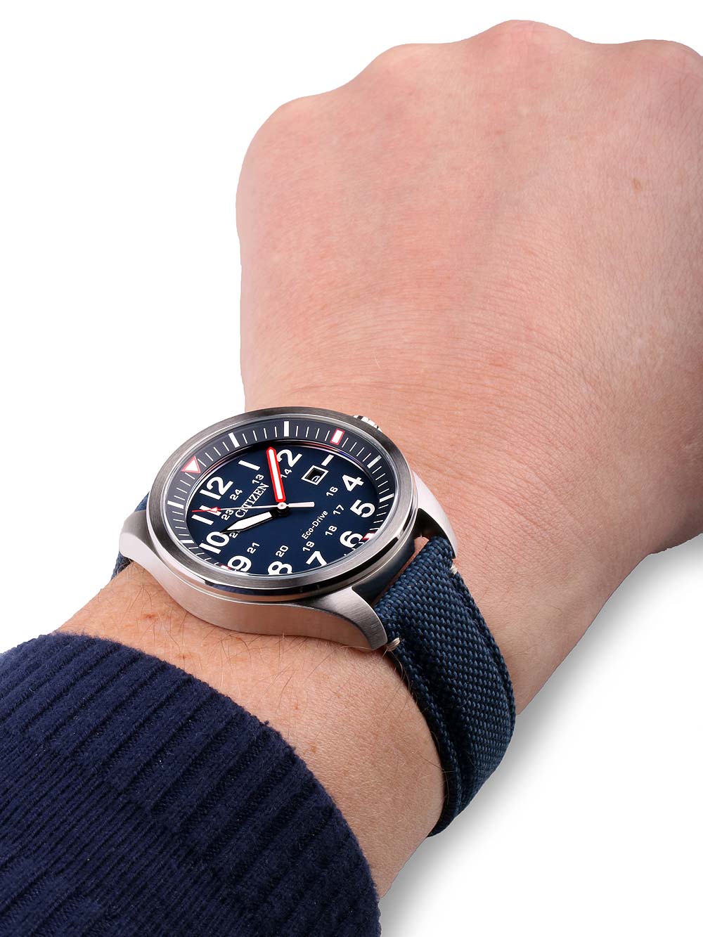 Citizen AW5000-16L Eco-Drive Sports vyriškas laikrodis 43mm 10 ATM