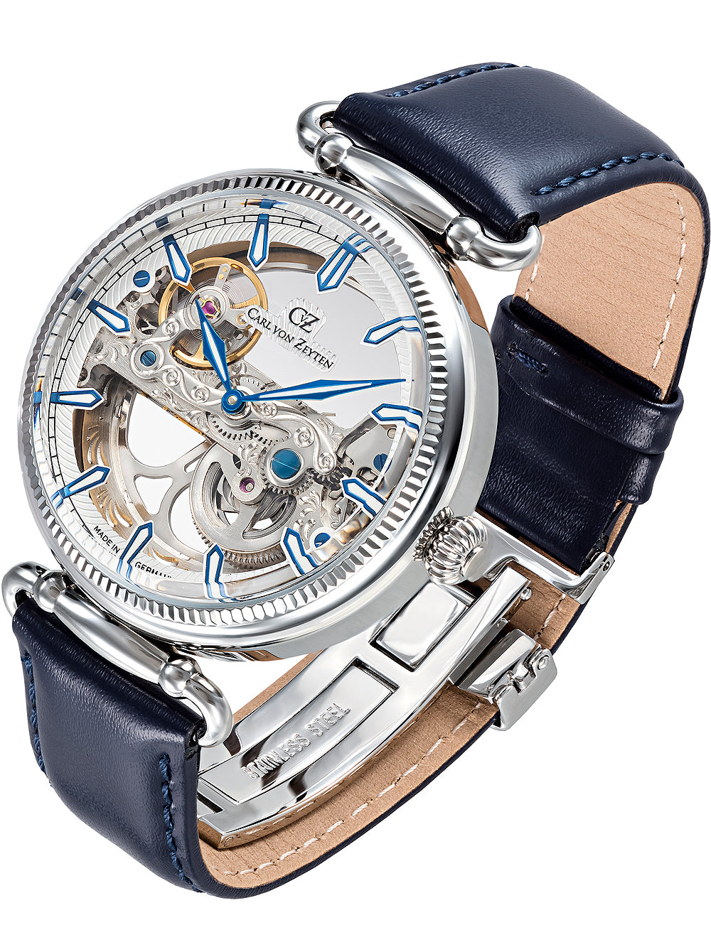 Carl von Zeyten CVZ0031WHS Elzach automatic 42mm 5ATM