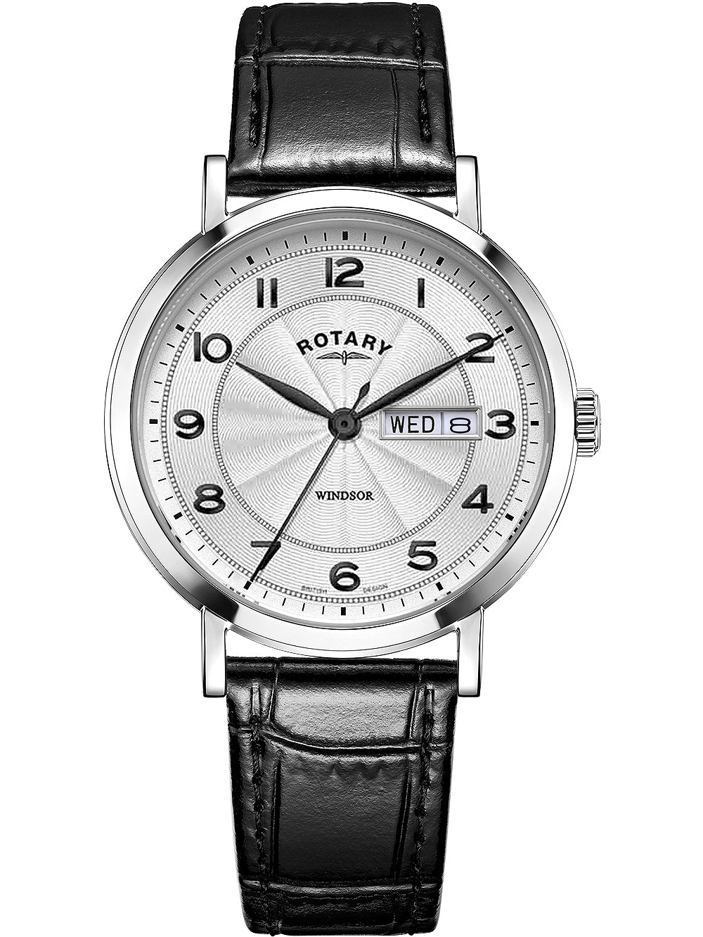Rotary GS05420/22 Windsor vyriškas laikrodis 37mm 5ATM