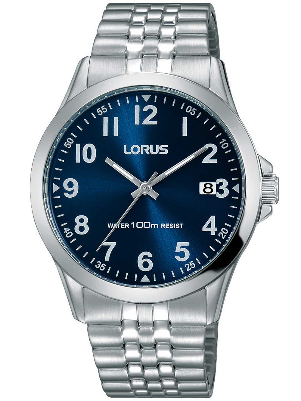 Lorus RS973CX9 vyriškas laikrodis 38mm 10 ATM