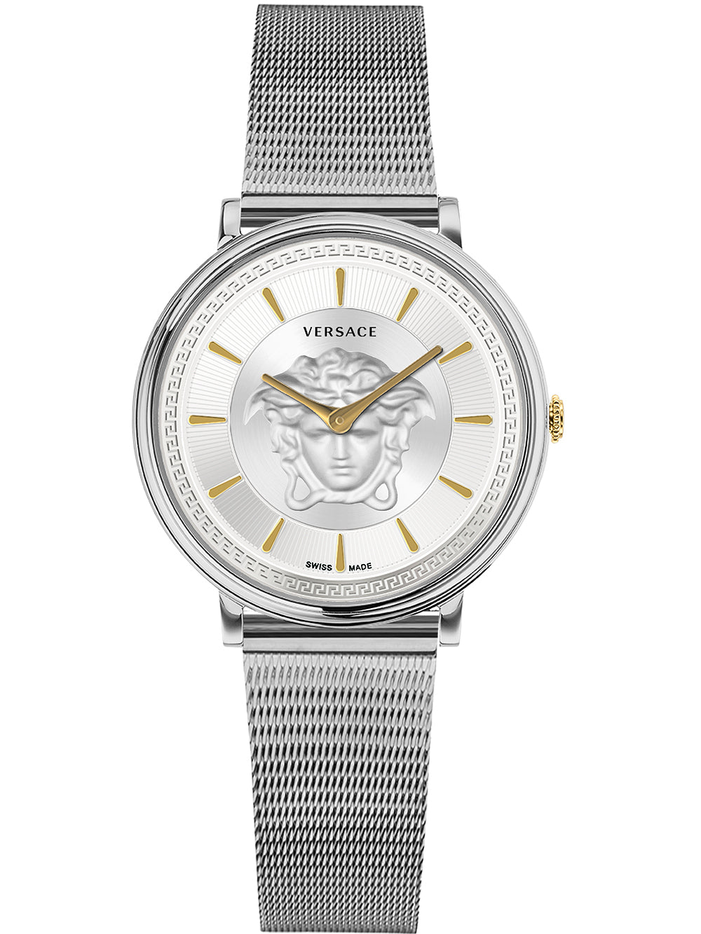 Versace VE8102019 V-Circle moteriškas laikrodis 38mm 5ATM
