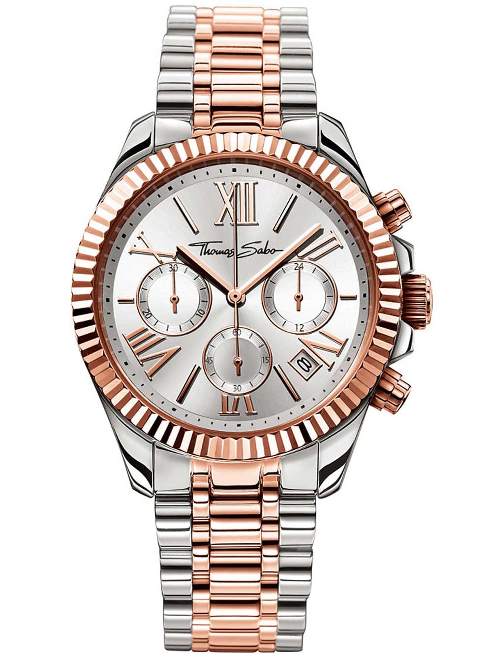 Thomas Sabo WA0221-272-201 Divine Chronograph moteriškas laikrodis 38mm 10 ATM